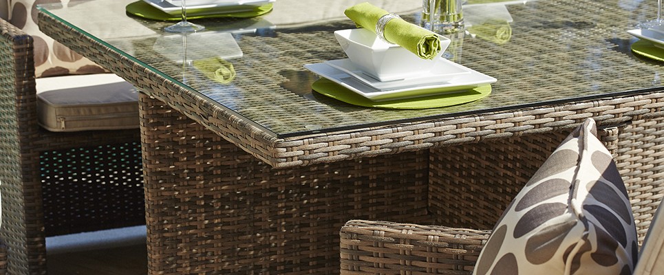 PAD-3233B / Rattan Dining Set 
